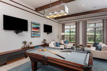 Billiards room
